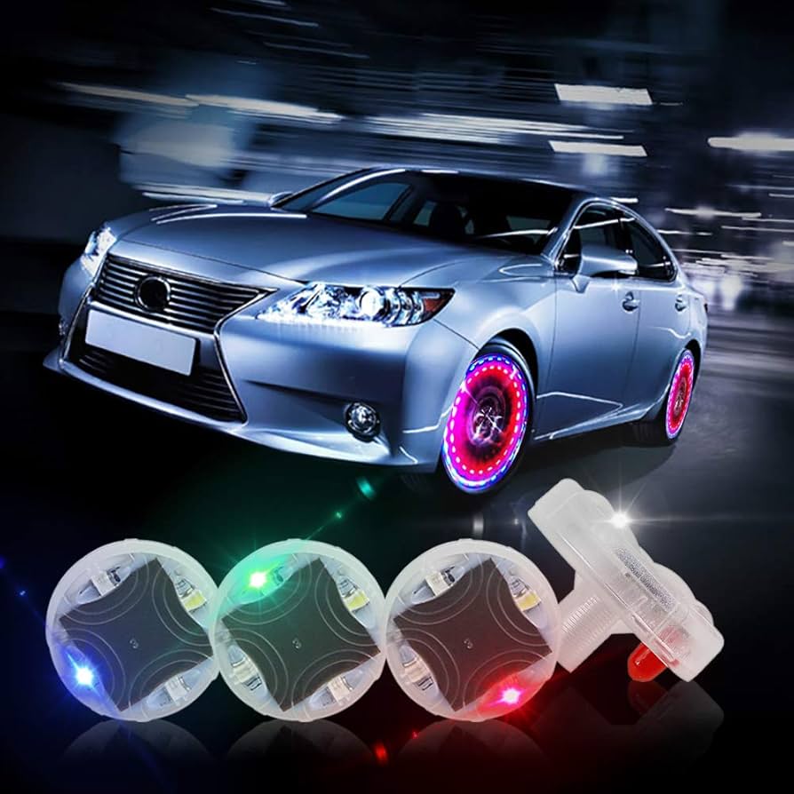 LUCES LED PARA RUEDAS DE AUTO