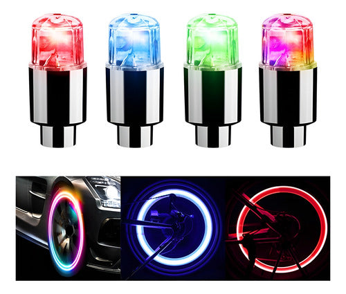 LUCES LED PARA RUEDAS DE AUTO